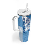 Custom Badminton Tumbler With Handle Dynamic Swoosh