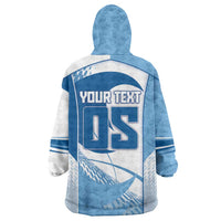 Custom Badminton Wearable Blanket Hoodie Dynamic Swoosh