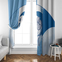Badminton Window Curtain Dynamic Swoosh