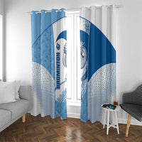 Badminton Window Curtain Dynamic Swoosh