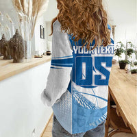 Custom Badminton Women Casual Shirt Dynamic Swoosh