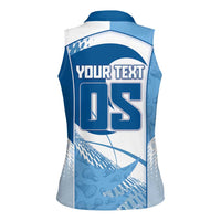 Custom Badminton Women Sleeveless Polo Shirt Dynamic Swoosh