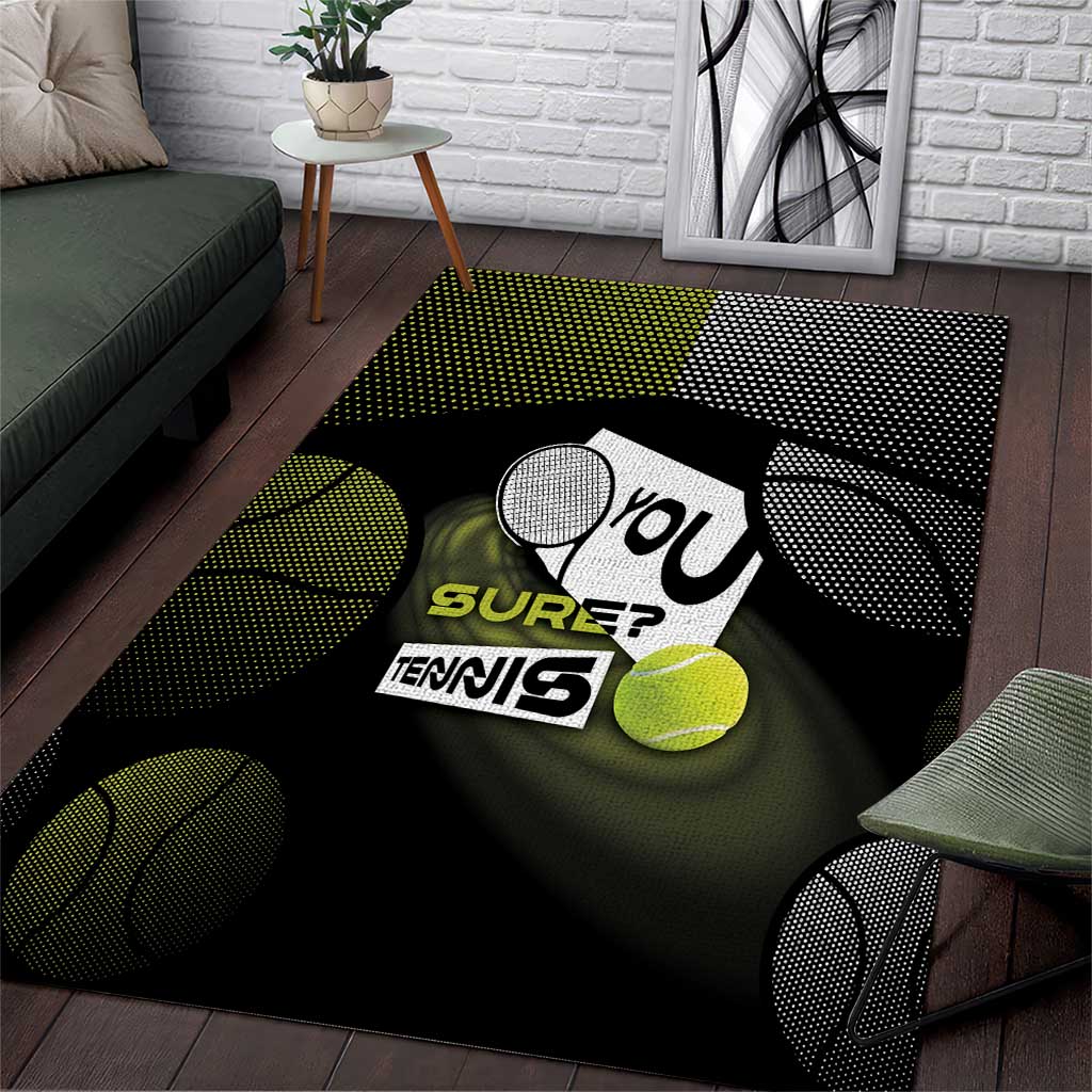 Tennis Area Rug Grand Slam Style