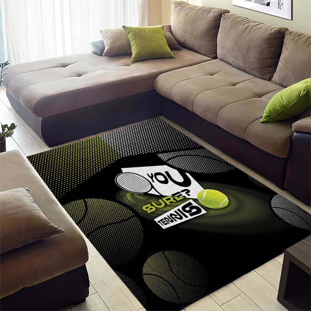 Tennis Area Rug Grand Slam Style