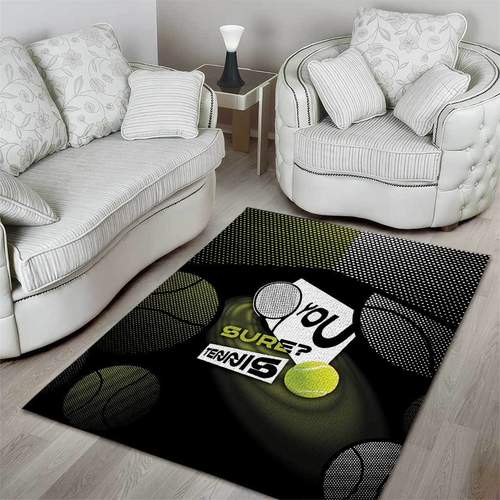 Tennis Area Rug Grand Slam Style