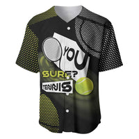 Custom Tennis Baseball Jersey Grand Slam Style