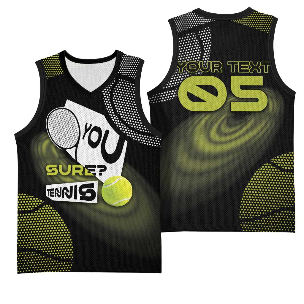 Custom Tennis Basketball Jersey Grand Slam Style