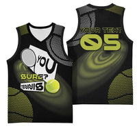 Custom Tennis Basketball Jersey Grand Slam Style