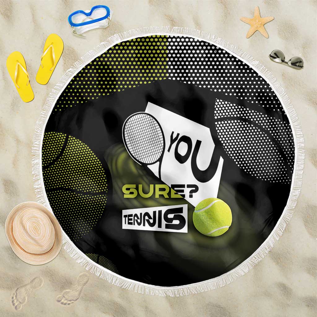 Tennis Beach Blanket Grand Slam Style
