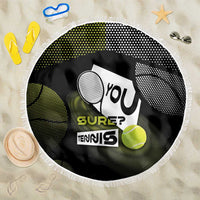 Tennis Beach Blanket Grand Slam Style