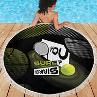Tennis Beach Blanket Grand Slam Style