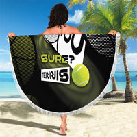 Tennis Beach Blanket Grand Slam Style