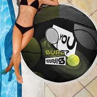 Tennis Beach Blanket Grand Slam Style