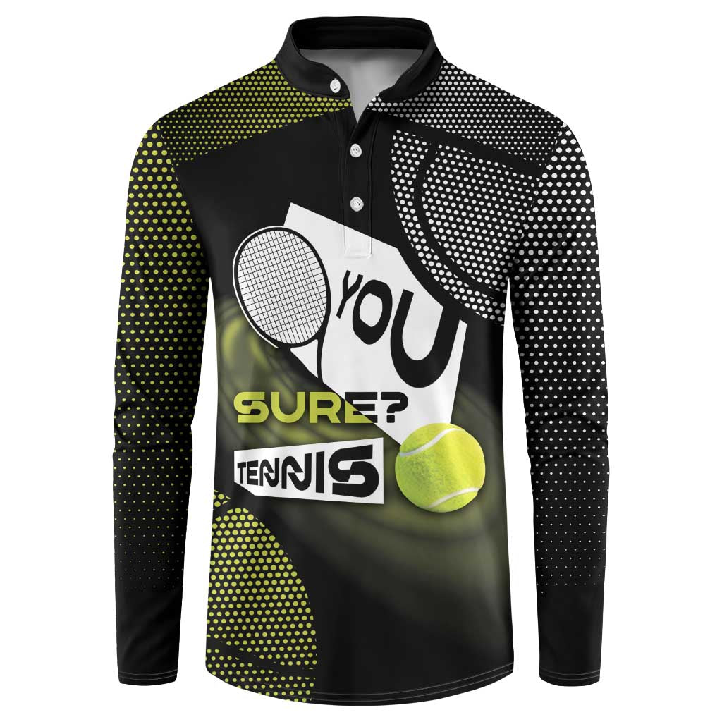 Custom Tennis Button Sweatshirt Grand Slam Style