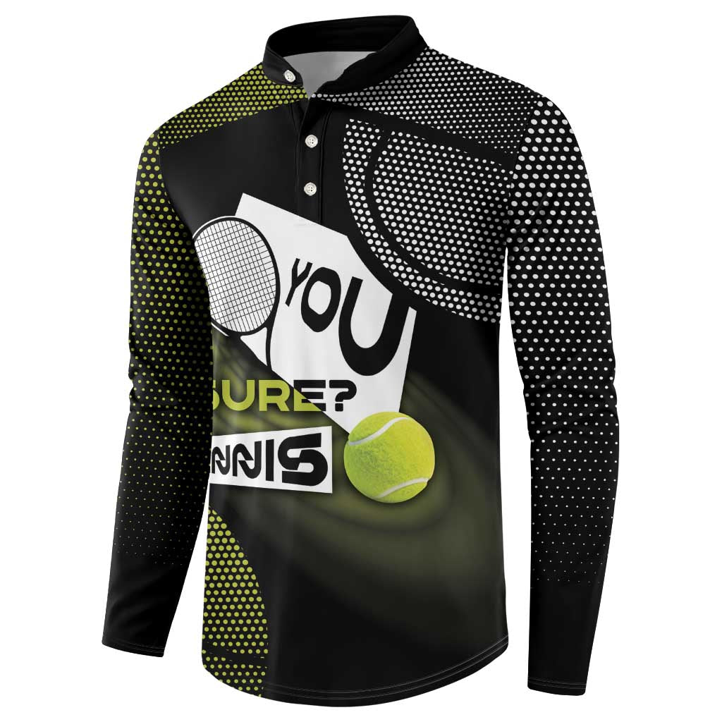 Custom Tennis Button Sweatshirt Grand Slam Style