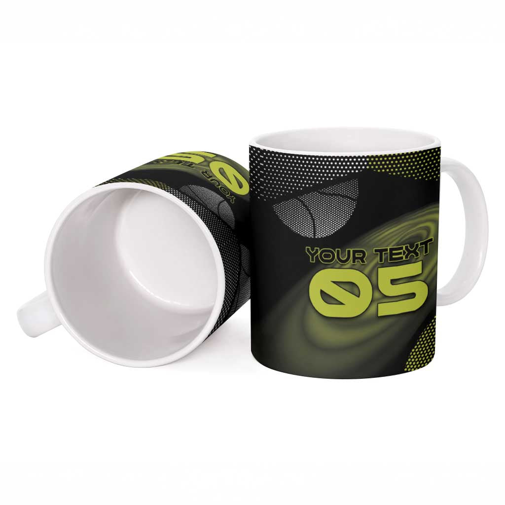Custom Tennis Ceramic Mug Grand Slam Style