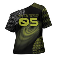 Custom Tennis Cross Shoulder Shirt Grand Slam Style