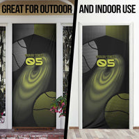 Custom Tennis Door Cover Grand Slam Style