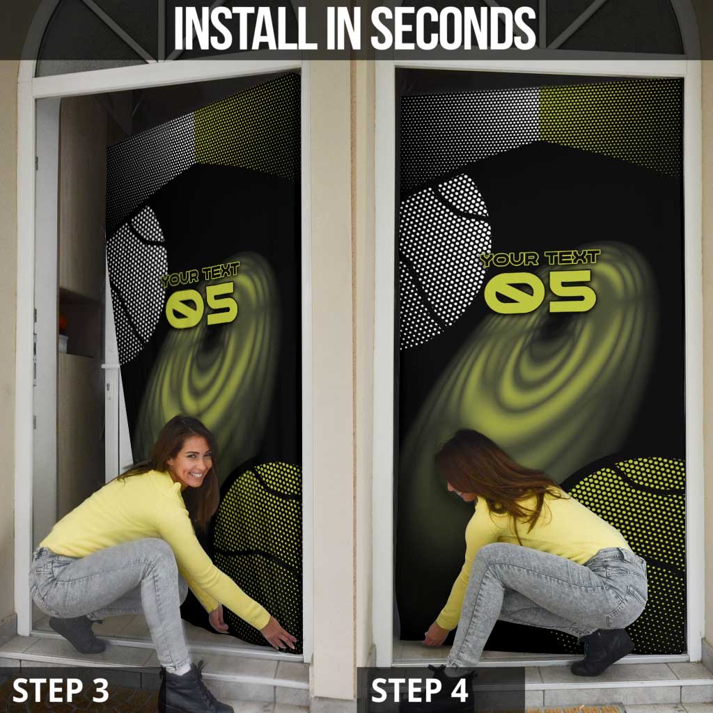 Custom Tennis Door Cover Grand Slam Style