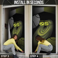 Custom Tennis Door Cover Grand Slam Style