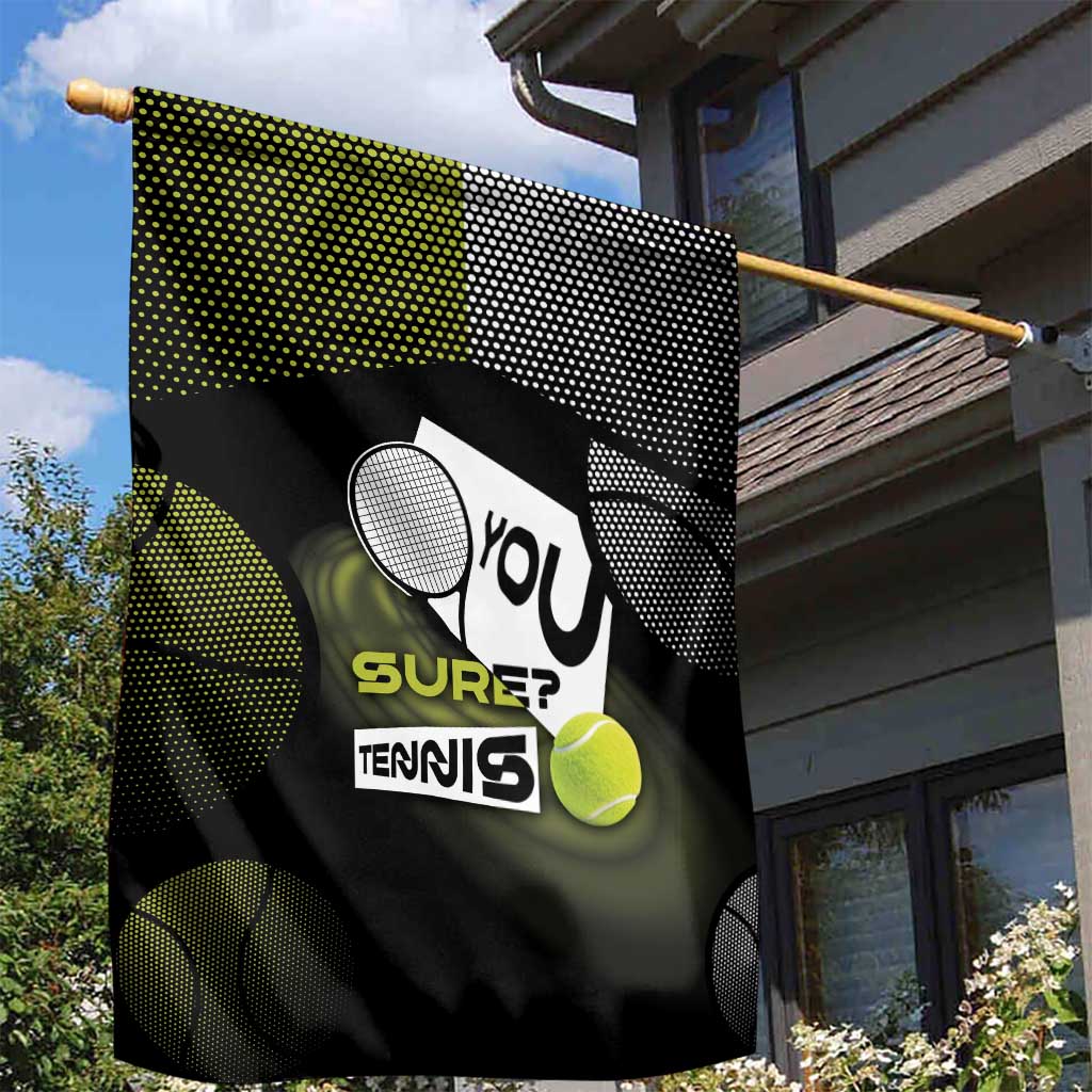 Tennis Garden Flag Grand Slam Style