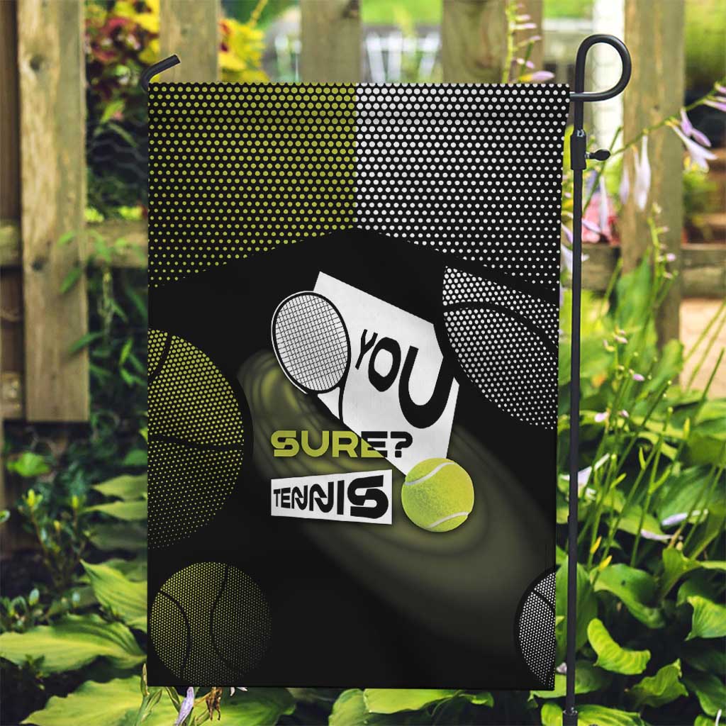 Tennis Garden Flag Grand Slam Style