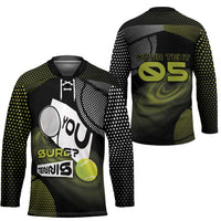 Custom Tennis Hockey Jersey Grand Slam Style