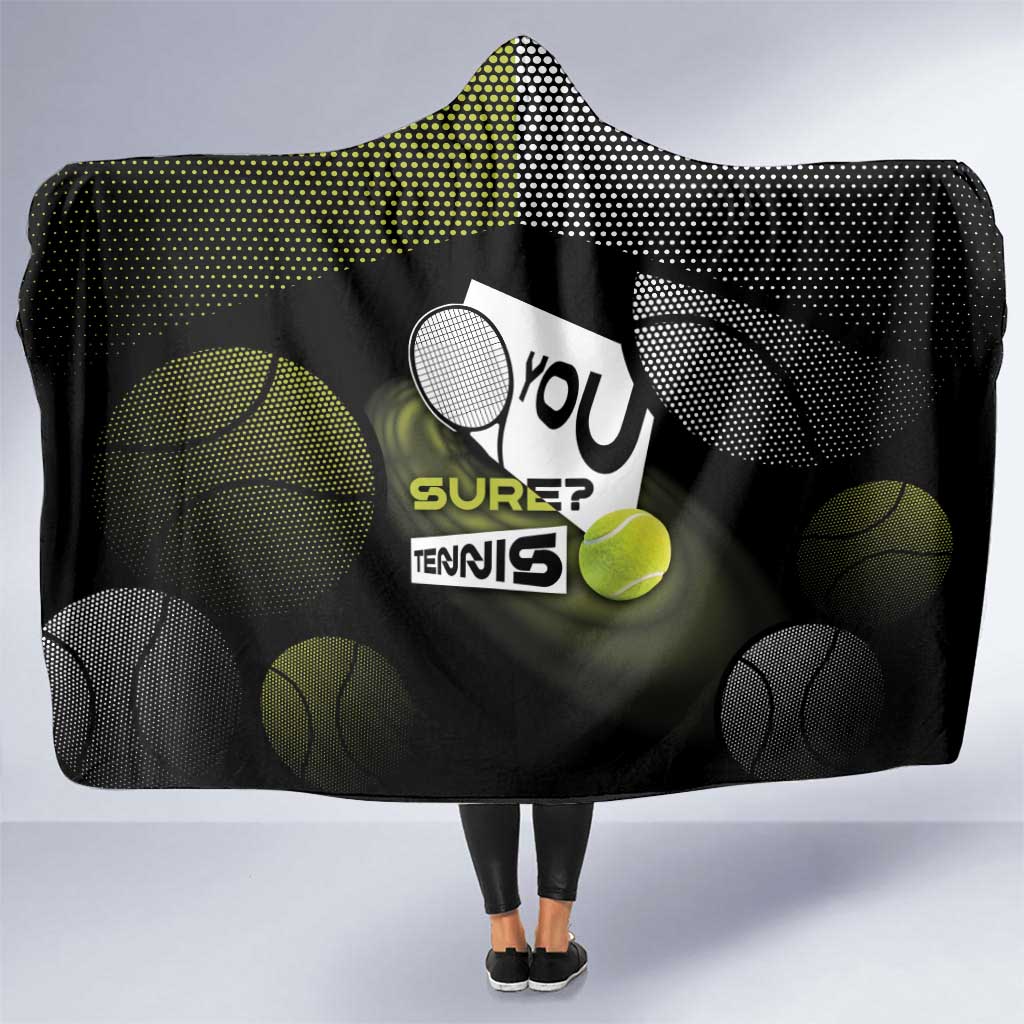 Tennis Hooded Blanket Grand Slam Style