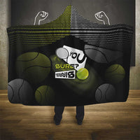 Tennis Hooded Blanket Grand Slam Style