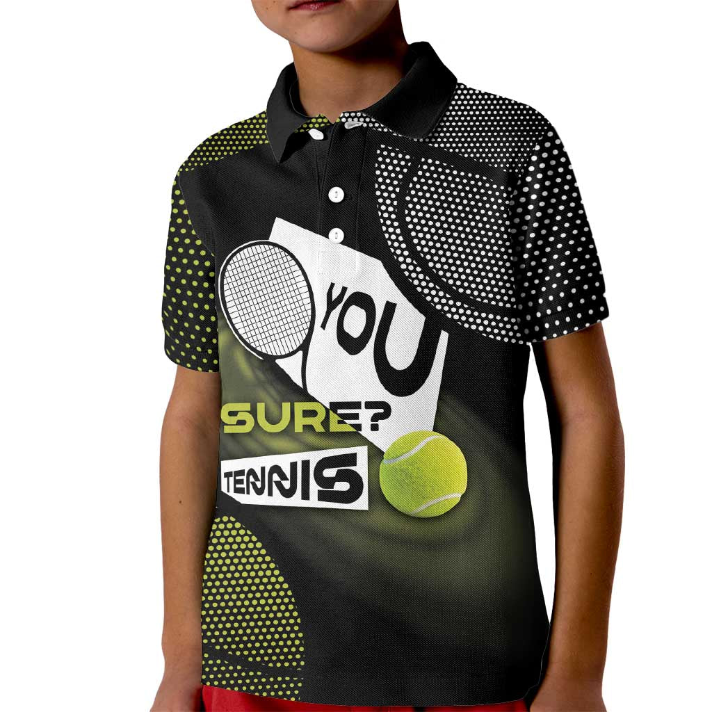 Custom Tennis Kid Polo Shirt Grand Slam Style