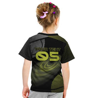 Custom Tennis Kid T Shirt Grand Slam Style