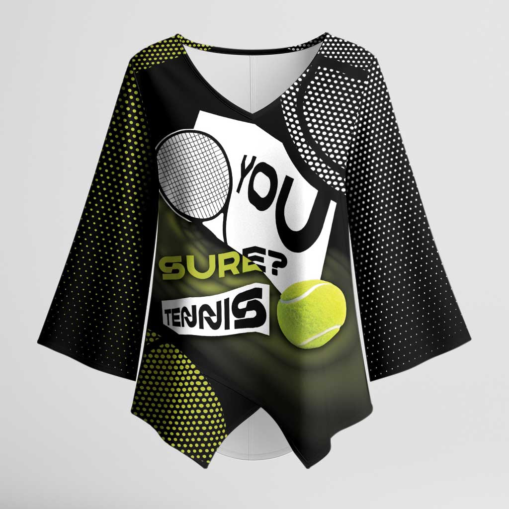Custom Tennis Kimono Sleeve Blouse Grand Slam Style
