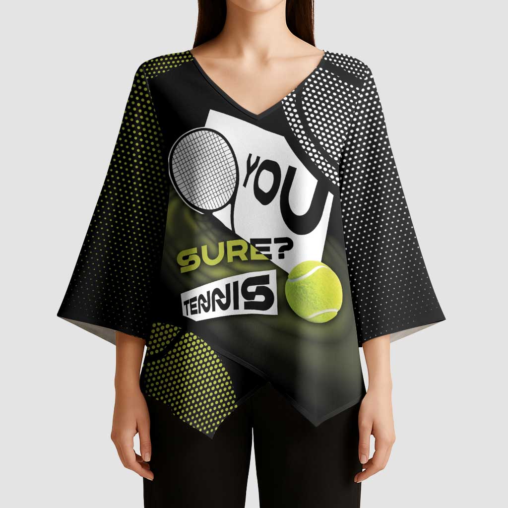 Custom Tennis Kimono Sleeve Blouse Grand Slam Style