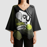 Custom Tennis Kimono Sleeve Blouse Grand Slam Style