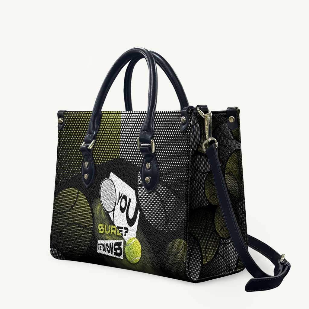 Tennis Leather Bag Grand Slam Style