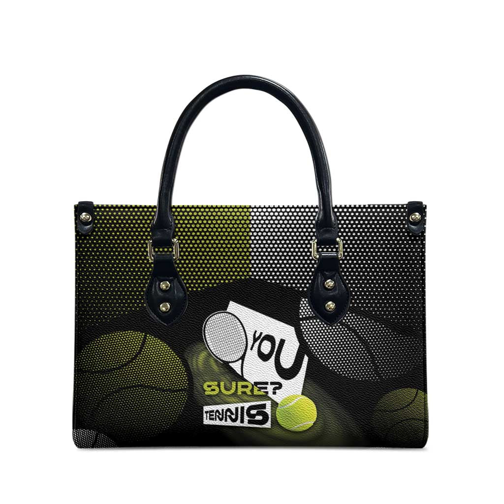 Tennis Leather Bag Grand Slam Style