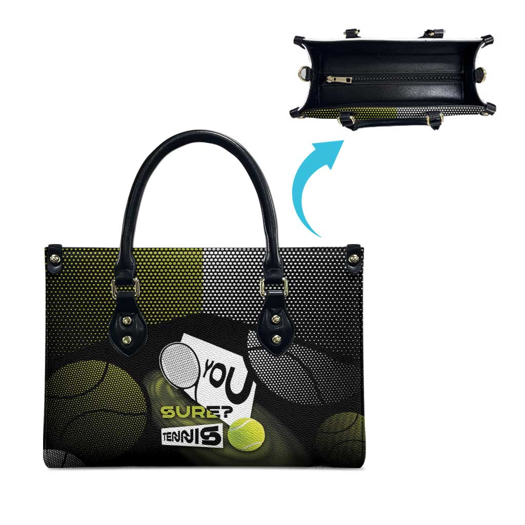 Tennis Leather Bag Grand Slam Style