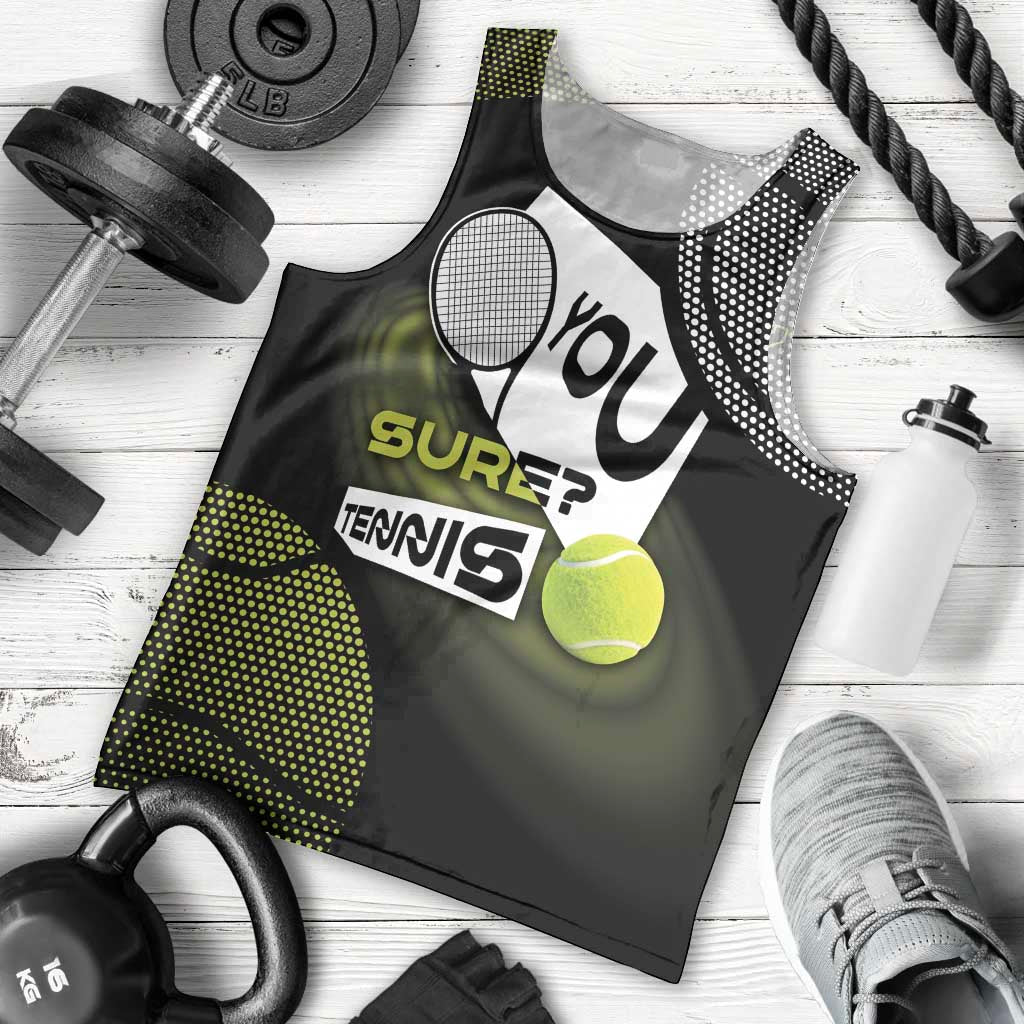 Custom Tennis Men Tank Top Grand Slam Style
