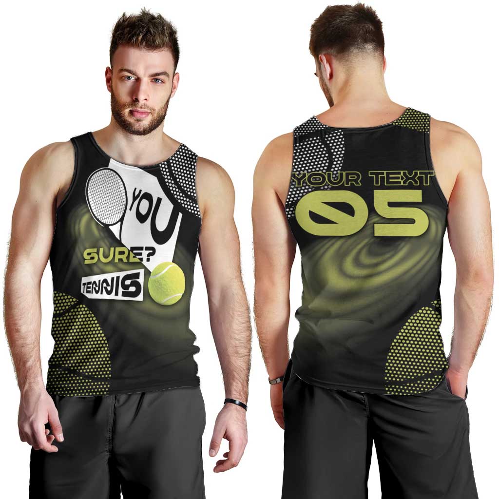 Custom Tennis Men Tank Top Grand Slam Style