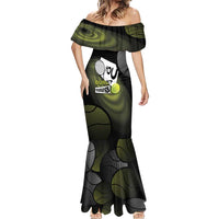 Custom Tennis Mermaid Dress Grand Slam Style