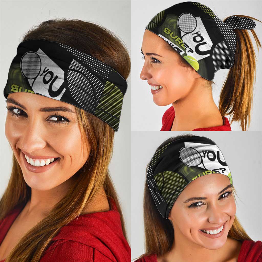 Tennis Neck Gaiter Grand Slam Style
