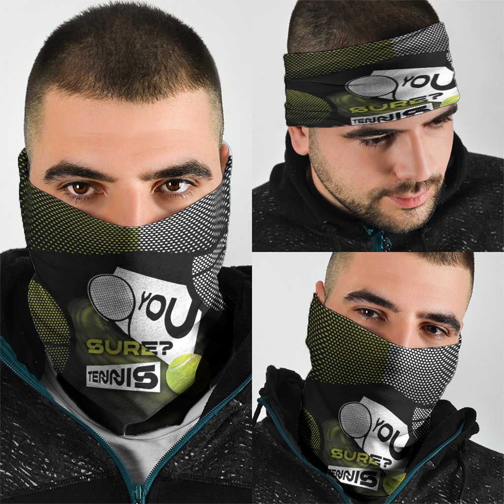 Tennis Neck Gaiter Grand Slam Style