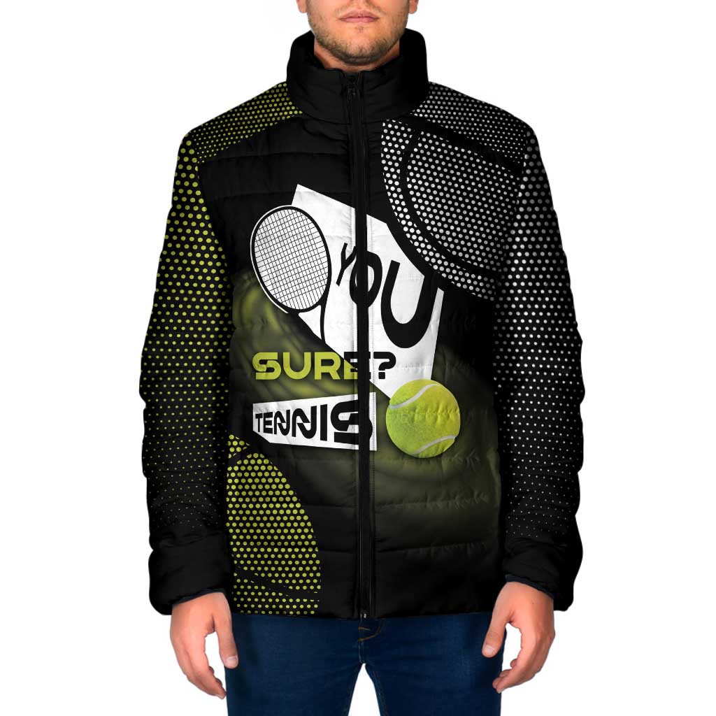 Custom Tennis Padded Jacket Grand Slam Style