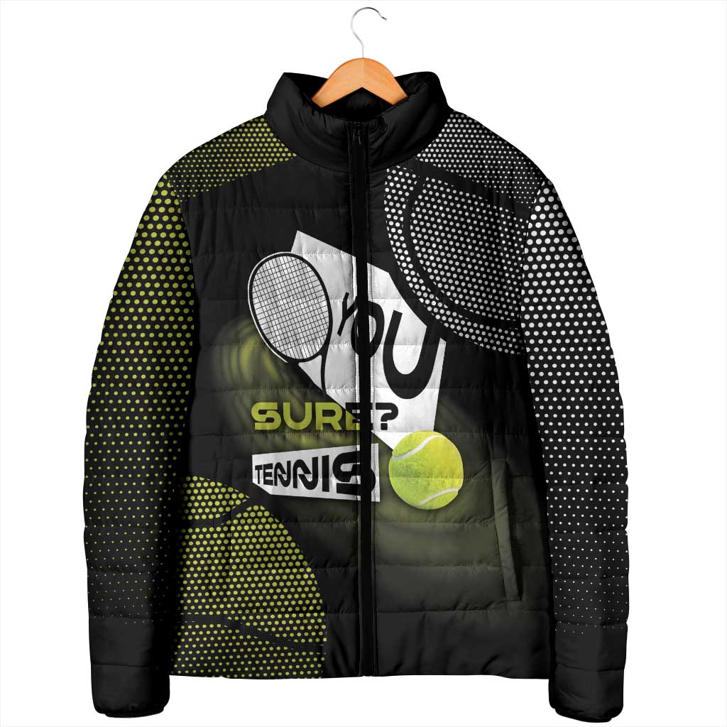 Custom Tennis Padded Jacket Grand Slam Style