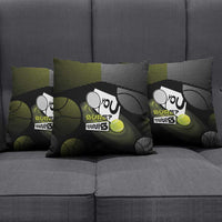 Tennis Pillow Cover Grand Slam Style