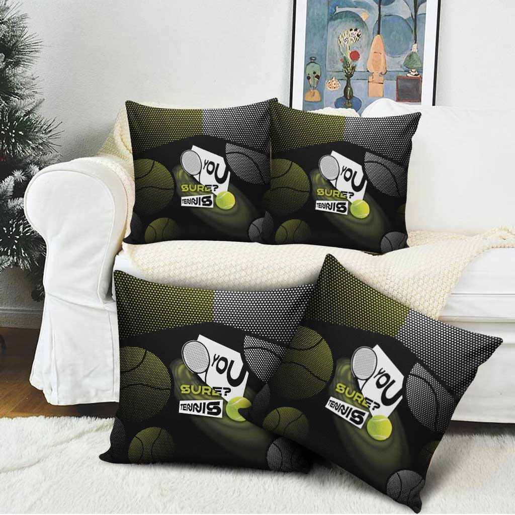 Tennis Pillow Cover Grand Slam Style