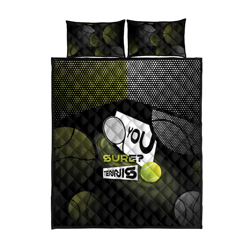 Tennis Quilt Bed Set Grand Slam Style