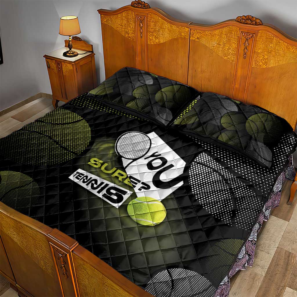 Tennis Quilt Bed Set Grand Slam Style