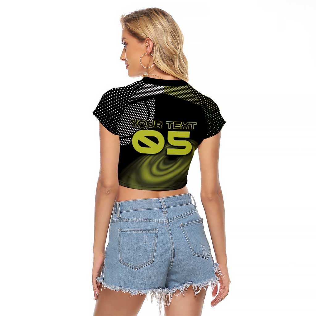 Custom Tennis Raglan Cropped T Shirt Grand Slam Style