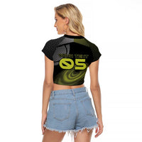 Custom Tennis Raglan Cropped T Shirt Grand Slam Style
